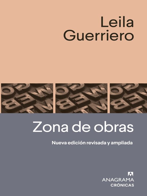 Title details for Zona de obras by Leila Guerriero - Available